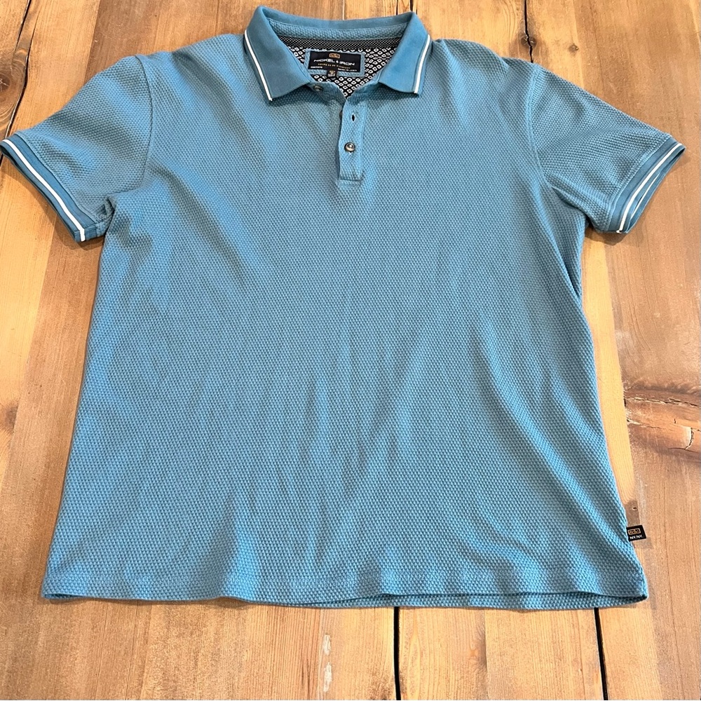 Nickel & Iron Men's Blue Desire To Be Different Polo Shirt